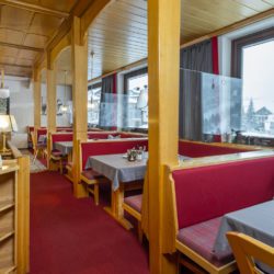 Frühstücksraum – Hotel Garni Haus Tyrol, 3-Sterne Hotel Pension in Obertauern